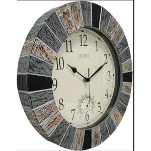 New in the Box Infinity Instruments Faux SLate Wall Clock